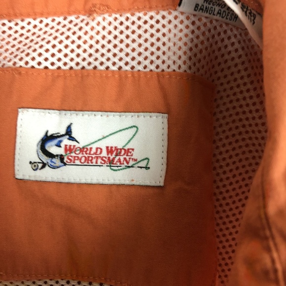 World Wide Sportsman Men’s Button Up Fishing Shirt - Picture 4 of 7
